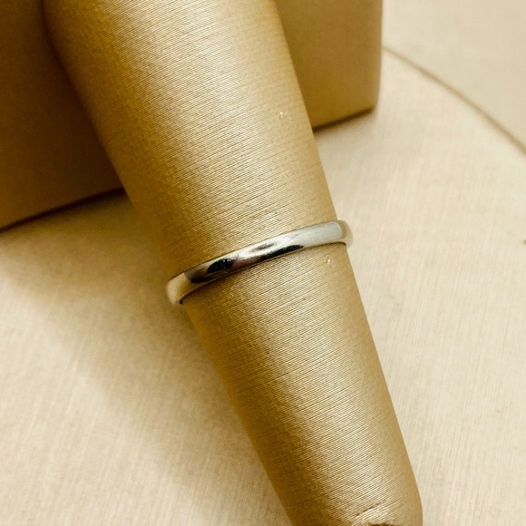 EUC Estate Platinum Natural Emerald & Diamond Ring w/ 18k Yellow Gold Accents - Picture 7 of 15